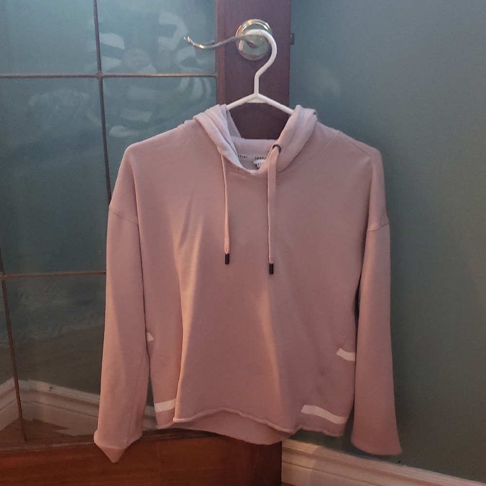 LIGHT PINK DKNY SWEATSHIRT